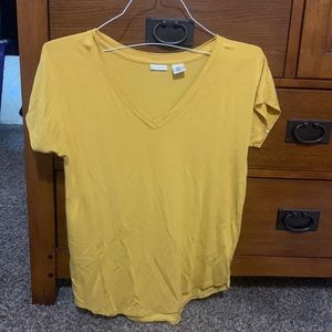 MaxStudio yellow XS T-shirt